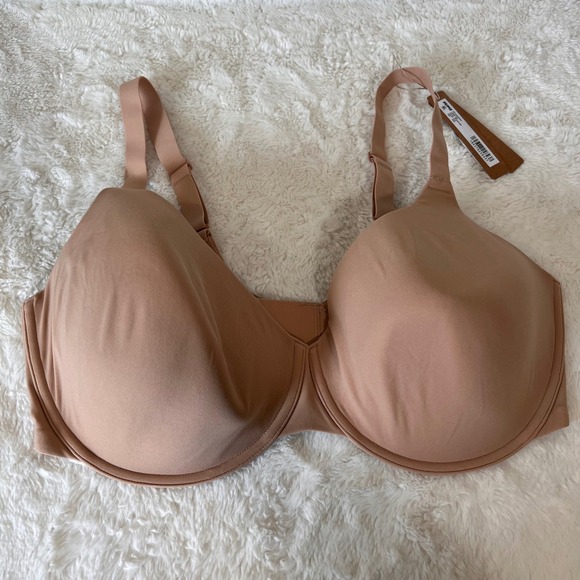 SKIMS Womens Fits Everybody TShirt Bra Clay 40DD Underwire Seamless NWT - Picture 3 of 10